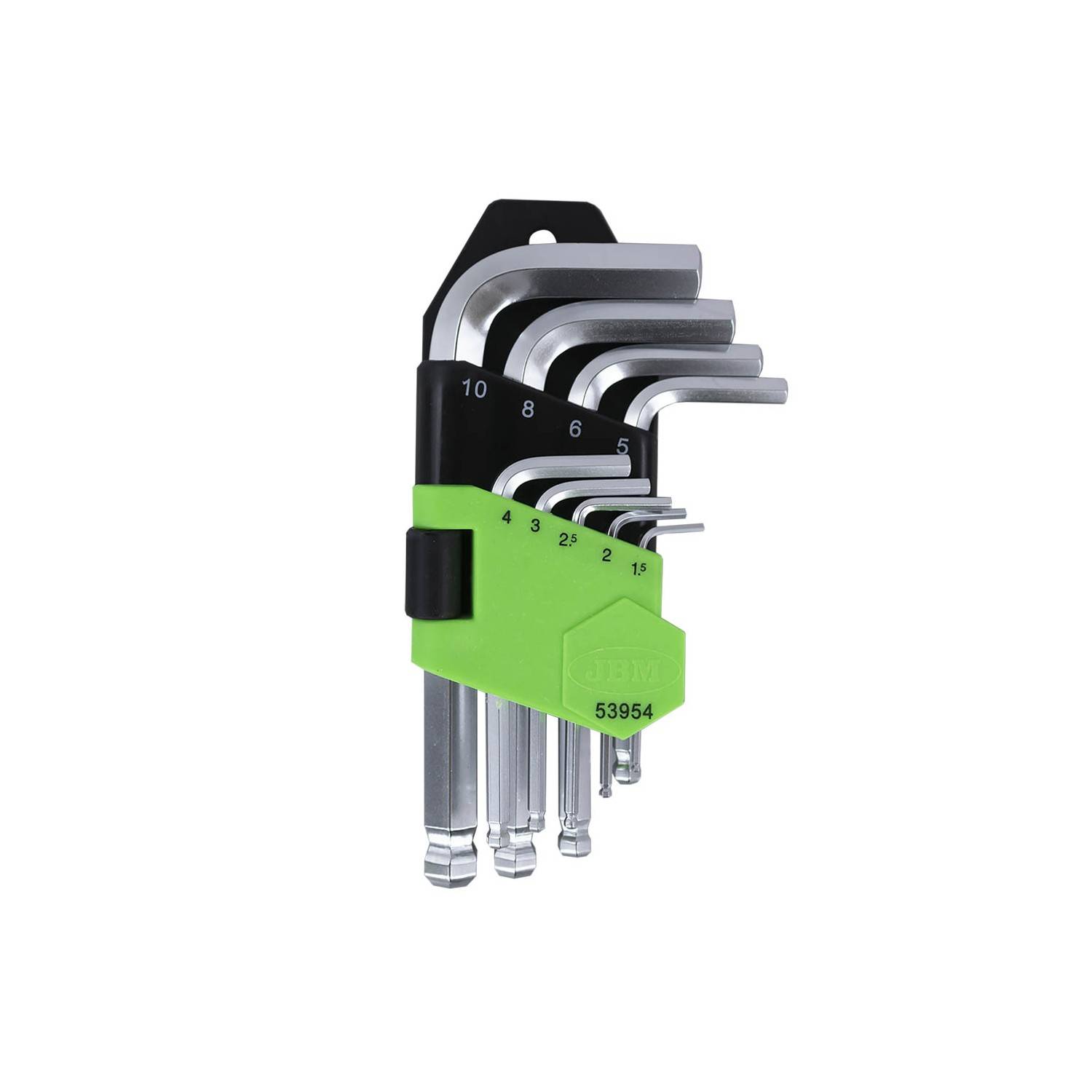 Set 9 Llaves Allen Cortas JBM tiendas pavo