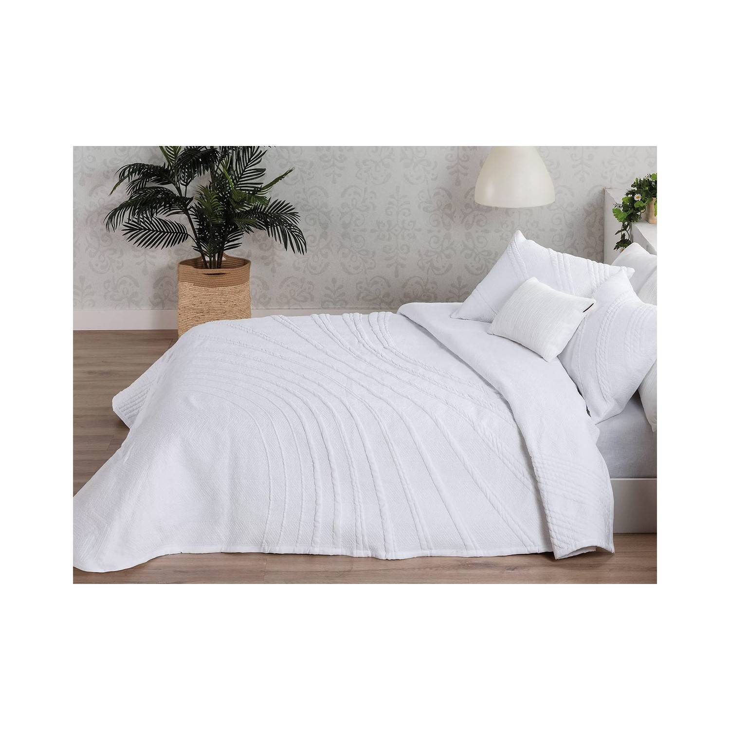 Colcha Cubrecama Jacquard Dibujo Geométrico Urban Chic Manterol tiendas pavo